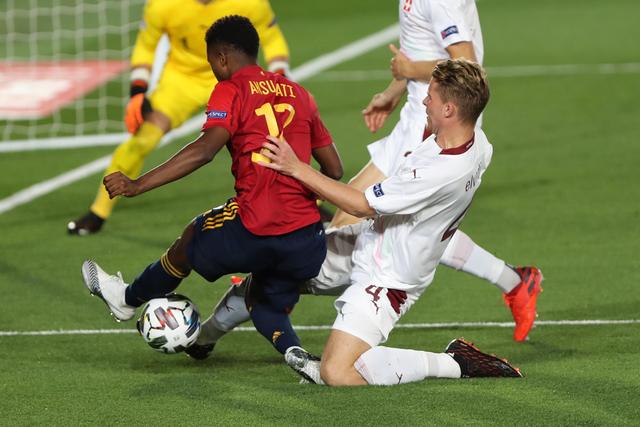 欧国联-莫拉塔失点+破门 西班牙3-0塞尔维亚